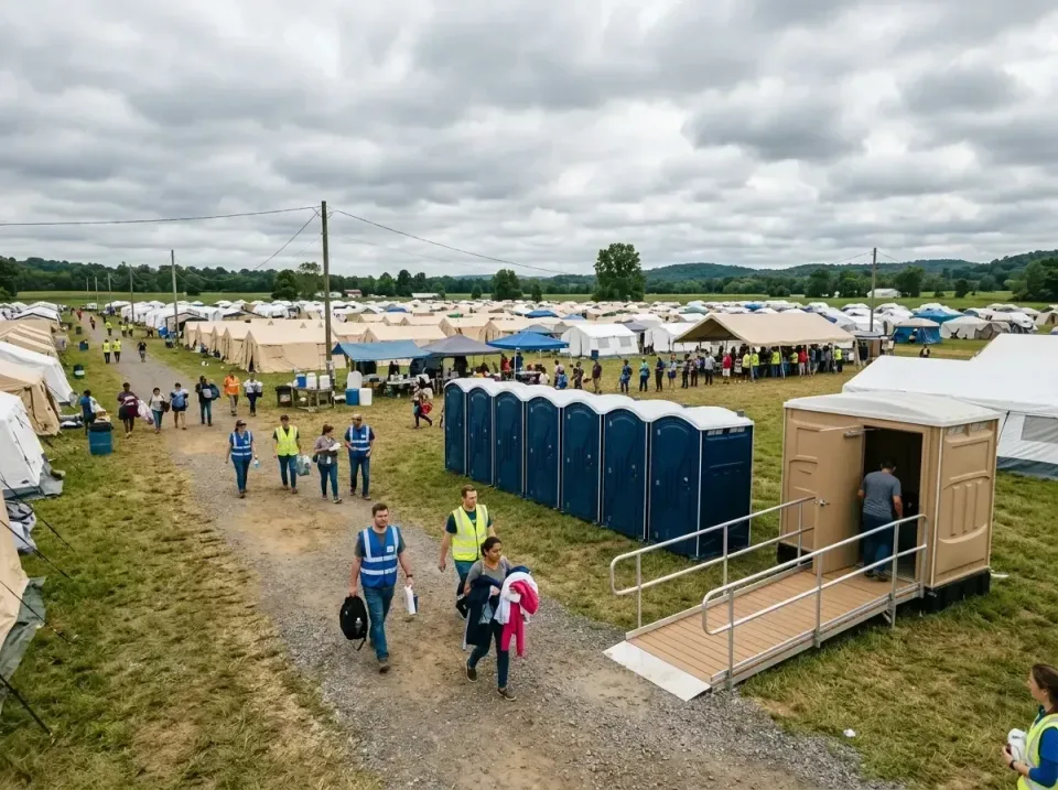 disaster-relief-camp-restrooms-010 — frequently asked questions, Dumpster & Portable Bathrooms Rental in Wild Peach Village,…